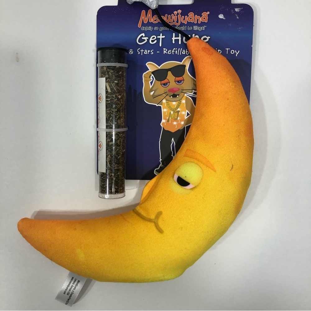 Moon & Star Refillable Catnip Toy - Picture 7 of 9
